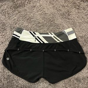 Lululemon low rise lined shorts